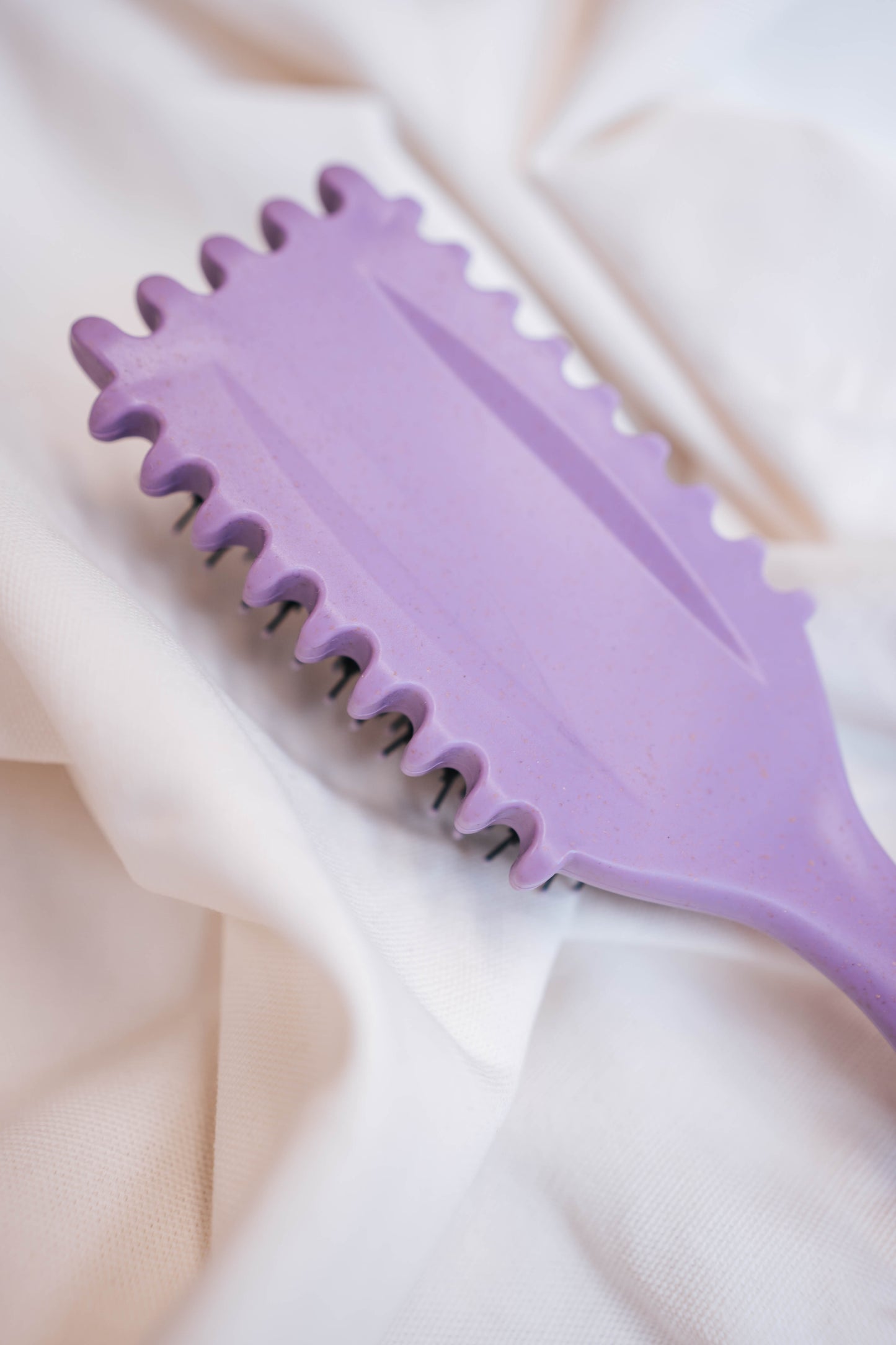 Krullen borstel Paars