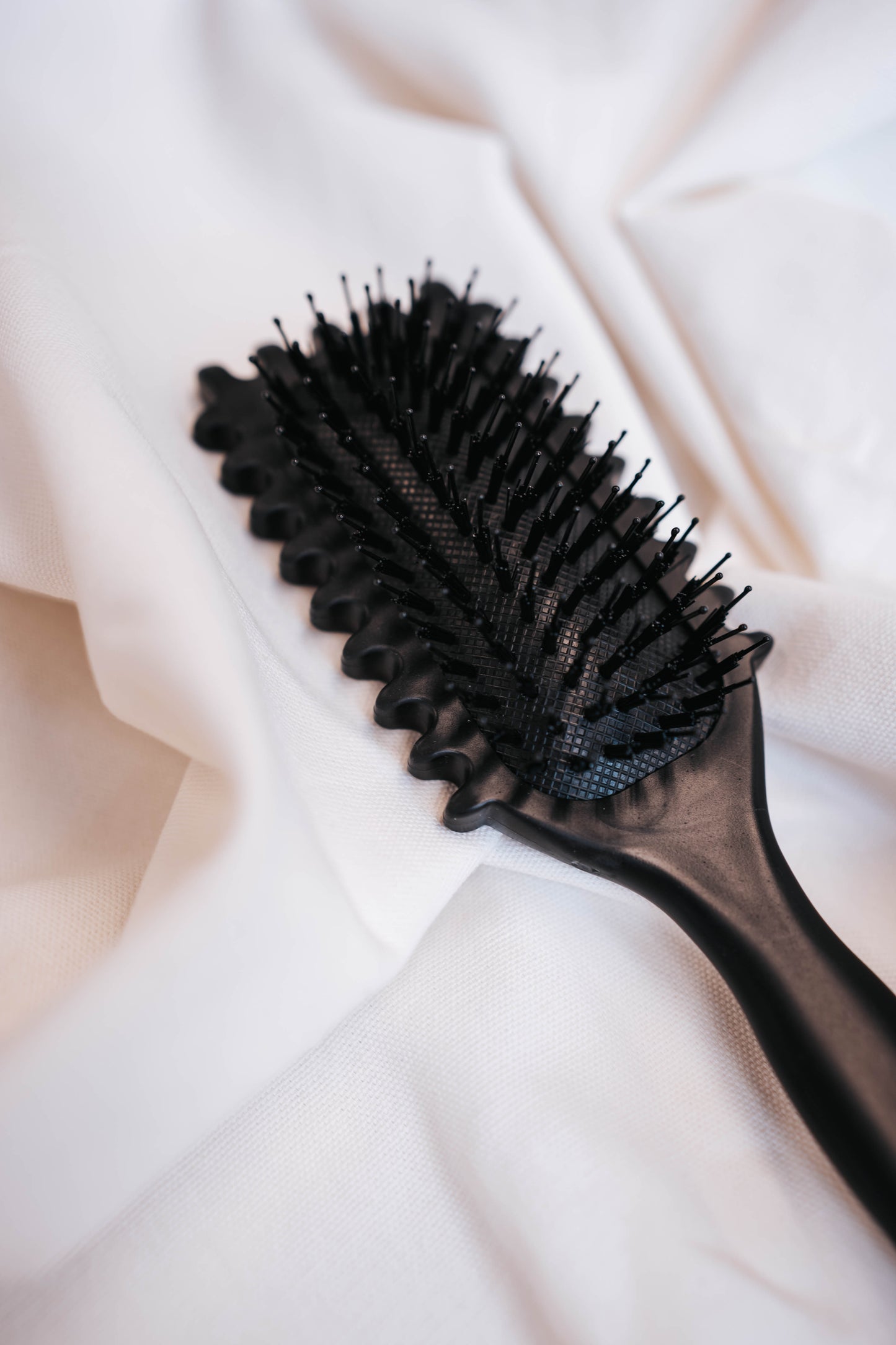 Krullen borstel Zwart