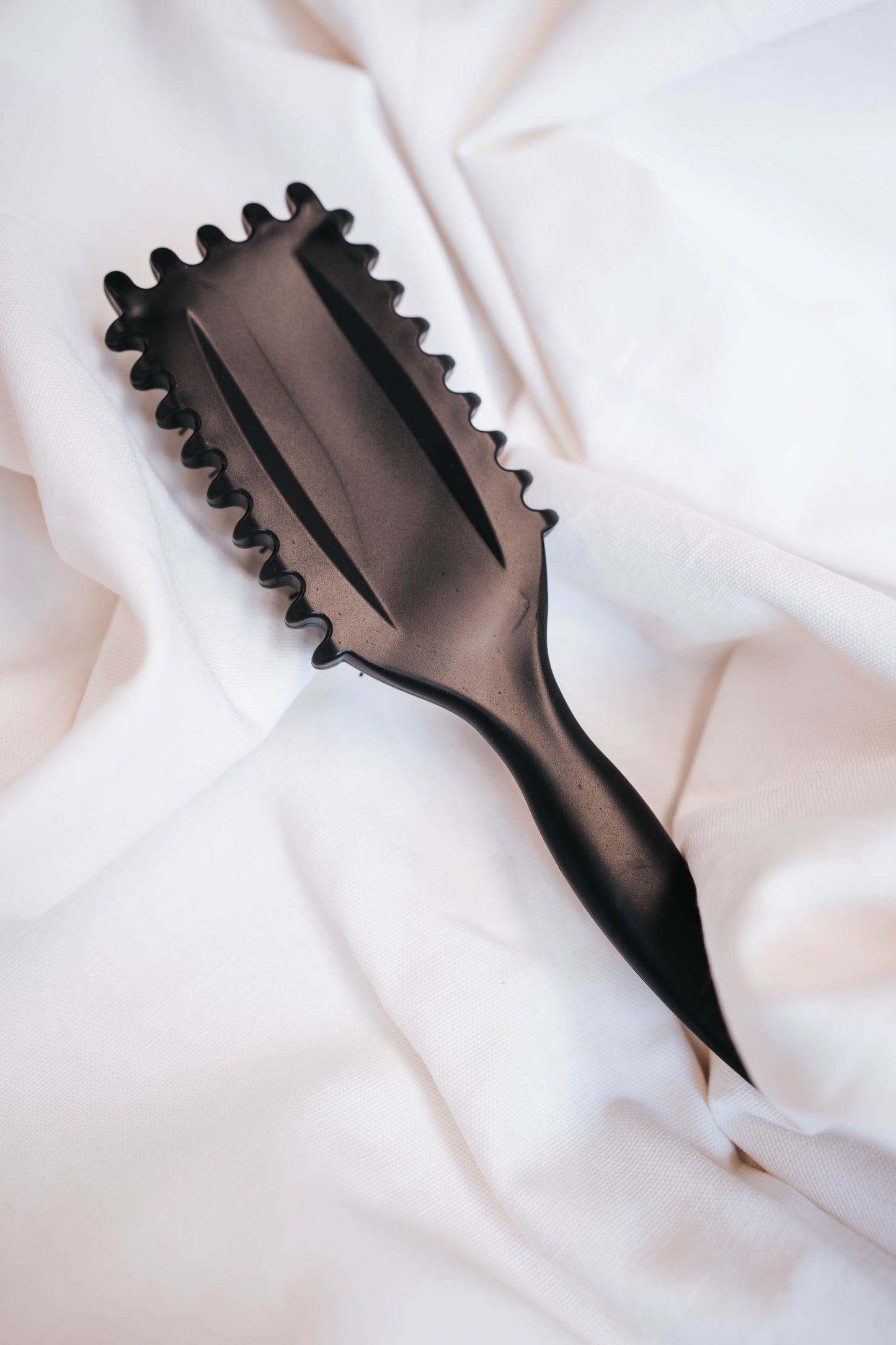 Krullen borstel Zwart